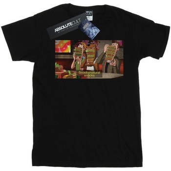 Vêtements Femme T-shirts manches longues Scoobynatural Supernatural Snacks Noir