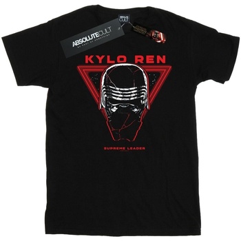 Vêtements Fille T-shirts manches longues Star Wars: The Rise Of Skywalker Star Wars The Rise Of Skywalker Supreme Leader Kylo Ren Noir