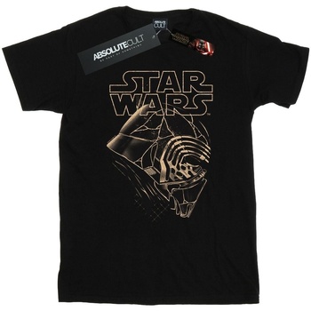 Vêtements Garçon T-shirts & Polos Star Wars: The Rise Of Skywalker Star Wars The Rise Of Skywalker Kylo Ren Mask Noir