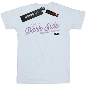 Vêtements Garçon T-shirts manches courtes Star Wars: The Rise Of Skywalker Dark Side Blanc