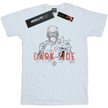 Vêtements Garçon T-shirts manches courtes Star Wars: The Rise Of Skywalker Dark Side Blanc