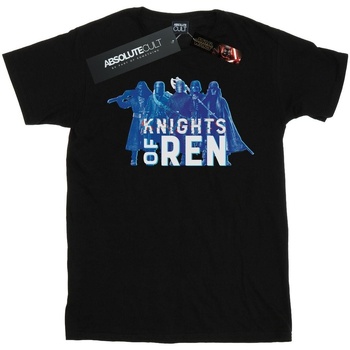 Vêtements Garçon T-shirts manches courtes Star Wars: The Rise Of Skywalker Knights Of Ren Glitch Noir
