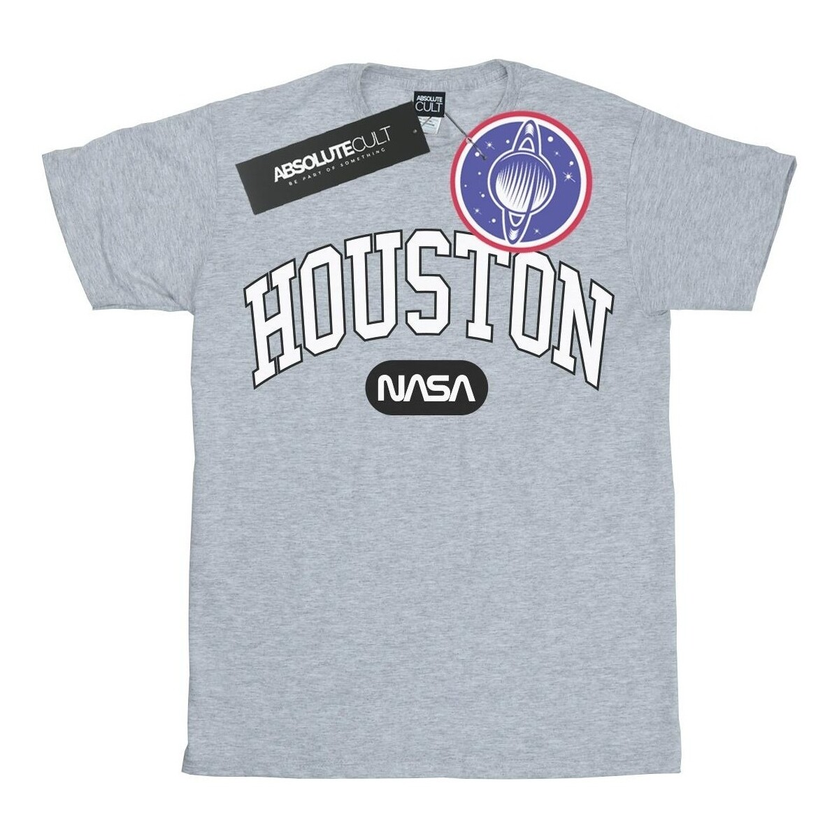 Vêtements Garçon T-shirts manches courtes Nasa Houston Collegiate Gris