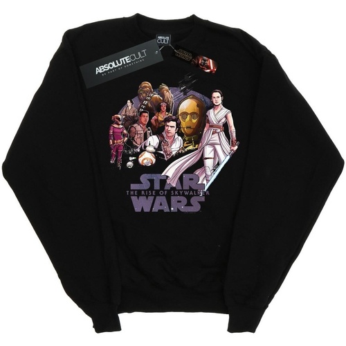 Vêtements Homme Sweats Star Wars: The Rise Of Skywalker Ados 12-16 ans Skywalker Resistance Rendered Group Noir
