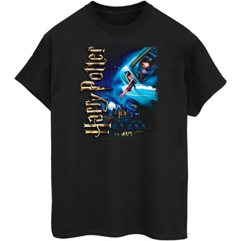Vêtements Femme T-shirts manches longues Harry Potter Smiles At Hogwarts Noir