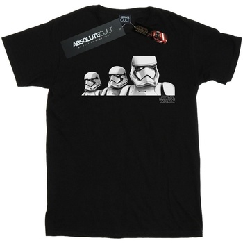 Vêtements Homme T-shirts manches longues Star Wars: The Rise Of Skywalker Star Wars The Rise Of Skywalker Troopers Band Noir