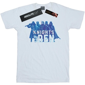 Vêtements Homme T-shirts manches longues Star Wars: The Rise Of Skywalker Knights Of Ren Glitch Blanc