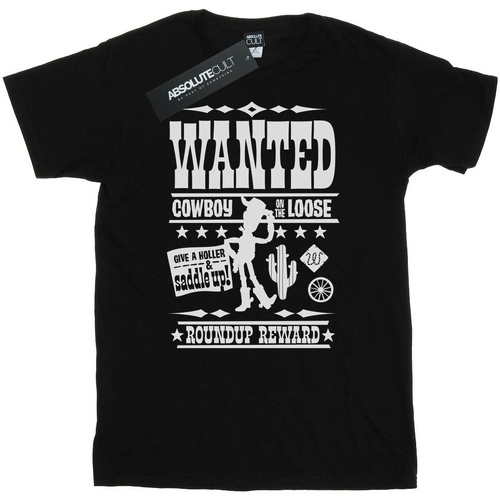 Vêtements Homme T-shirts manches longues Disney Toy Story Wanted Poster Noir