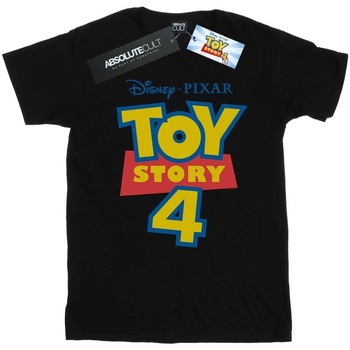 Vêtements Homme T-shirts manches longues Disney Toy Story 4 Logo Noir