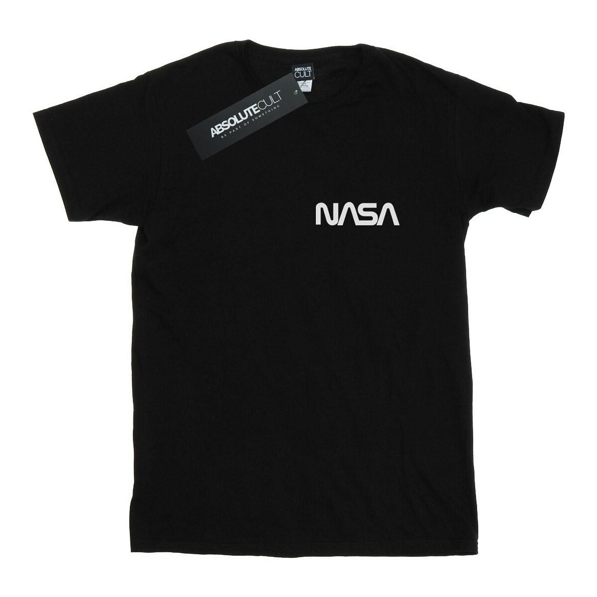 Vêtements Homme T-shirts manches longues Nasa Modern Logo Chest Noir