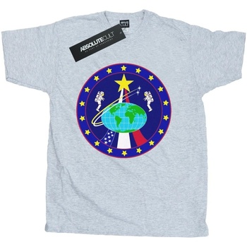 Vêtements Homme T-shirts manches longues Nasa Classic Globe Astronauts Gris