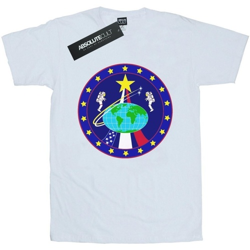 Vêtements Homme T-shirts manches longues Nasa Classic Globe Astronauts Blanc