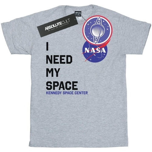 Vêtements Homme T-shirts Basic manches longues Nasa I Need My Space Gris