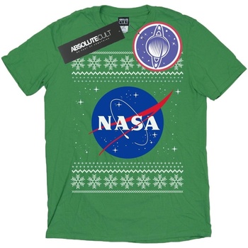 Vêtements Homme T-shirts manches longues Nasa Structured Sweater Teens Vert