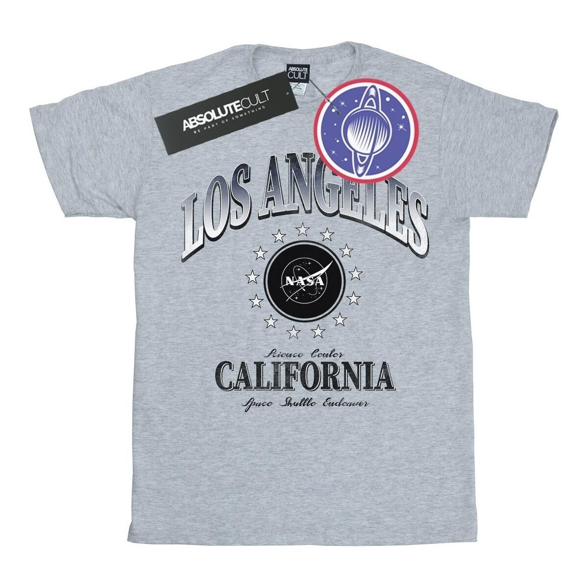 Vêtements Homme T-shirts manches longues Nasa California Science Centre Gris