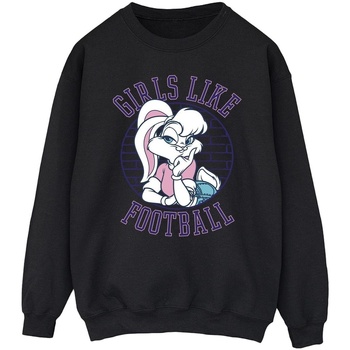 Vêtements Homme Sweats Dessins Animés Lola Bunny Girls Like Football Noir