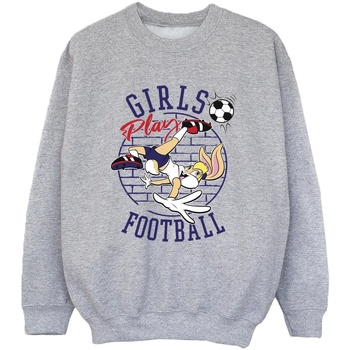 Vêtements Garçon Sweats Dessins Animés Lola Bunny Girls Play Football Gris