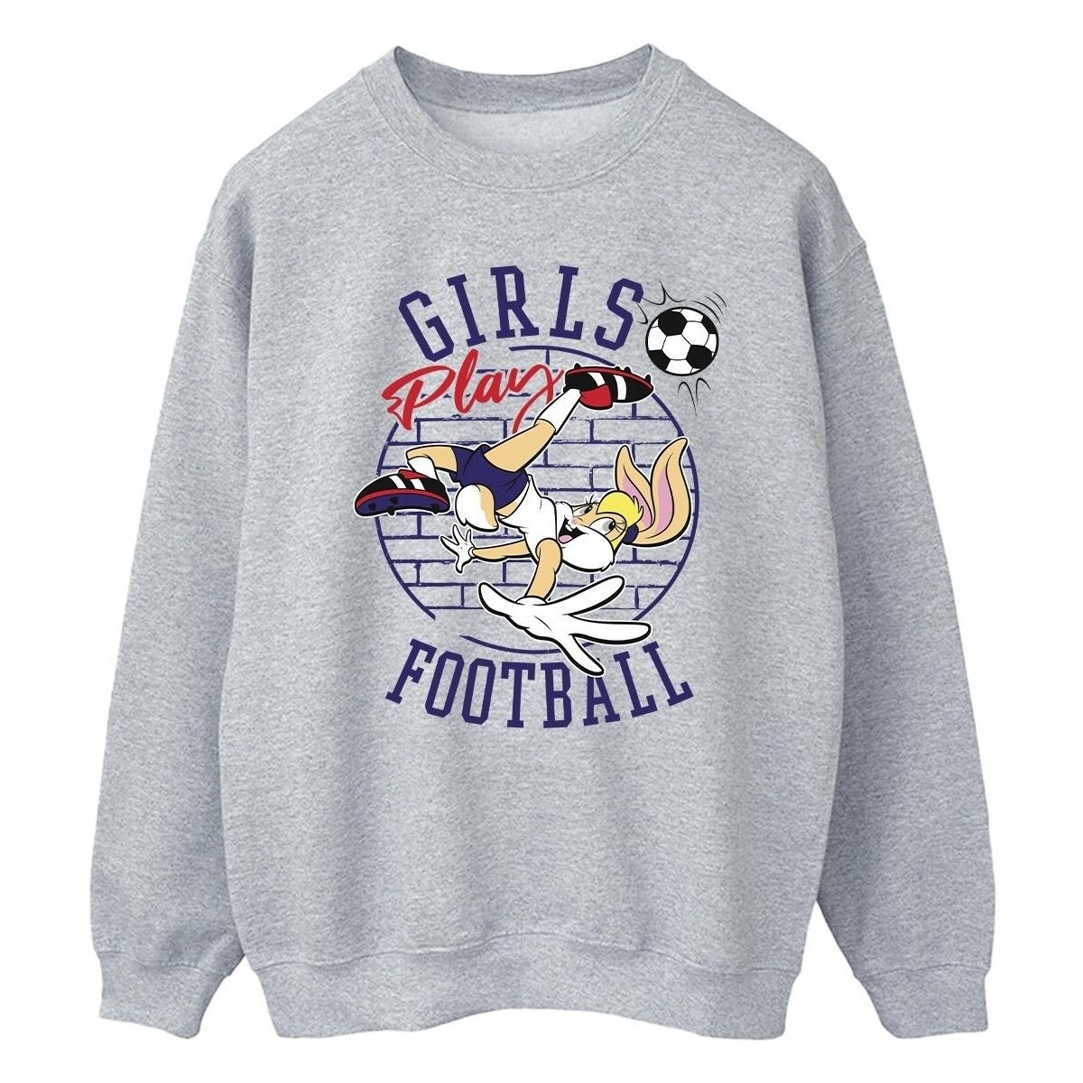 Vêtements Homme Sweats Dessins Animés Lola Bunny Girls Play Football Gris
