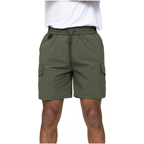 Vêtements Homme Shorts / Bermudas Kebello Short De Bain Uni Rouge H Vert
