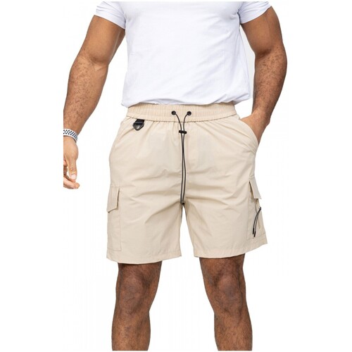 Vêtements Homme Shorts / Bermudas Kebello Robe Longue Blanc F Beige