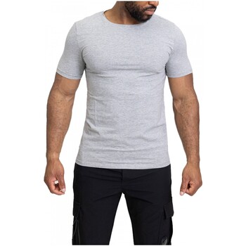 Vêtements Homme T-shirts manches courtes Kebello T-Shirt Gris H Gris