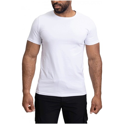 Vêtements Homme Sacs femme à moins de 70 Kebello T-Shirt Blanc H Blanc