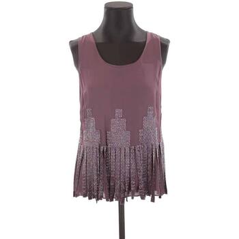 Vêtements Femme Débardeurs / T-shirts sans manche Plat : 0 cm Top violet Violet