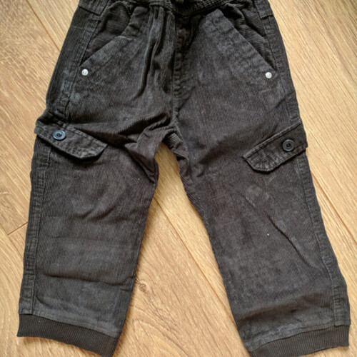 Vêtements Garçon Pantalons 5 poches Autre Pantalon en velours marron Kidkanai - 2 ans Marron