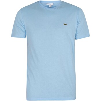 Vêtements Homme T-shirts manches courtes Lacoste T-shirt de logo Bleu