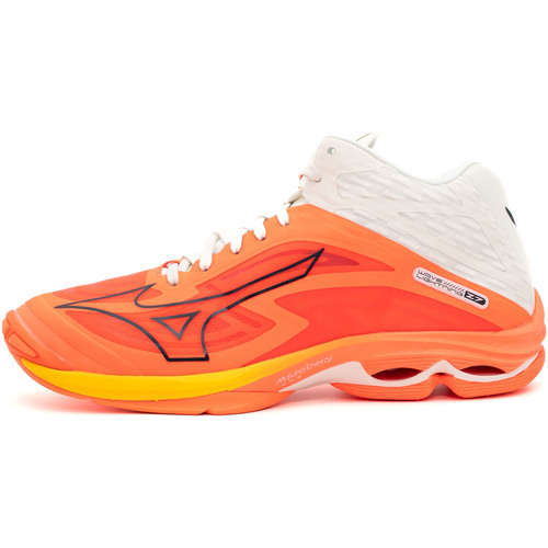 Chaussures Homme Multisport Mizuno Logo Wave Lightning Z7 Mid Orange