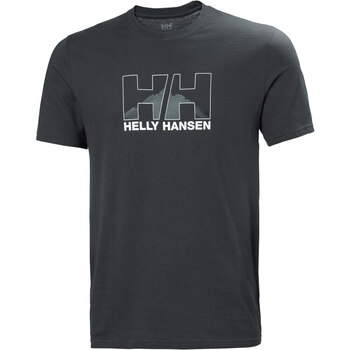 Vêtements Homme Chemises manches courtes Helly Hansen NORD GRAPHIC T-SHIRT Gris