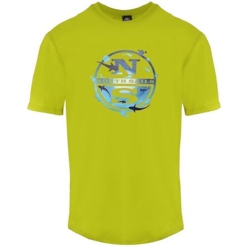 Vêtements Homme T-shirts manches courtes North Sails 9024120470 Jaune