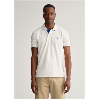 Vêtements Homme Compass-patch sweatshirt Fit Blau Gant 21012052003 Blanc