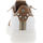 Chaussures Femme Baskets mode Cetti Baskets basses cuir talon plateforme Blanc
