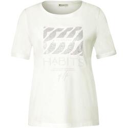 Vêtements Femme T-shirts manches courtes Street One 320902 Blanc