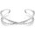 Montres & Bijoux Femme Bracelets Swarovski Bracelet jonc  Hyperbola

taille M Blanc