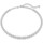 Montres & Bijoux Femme Colliers / Sautoirs Swarovski Collier  Imber tennis Blanc