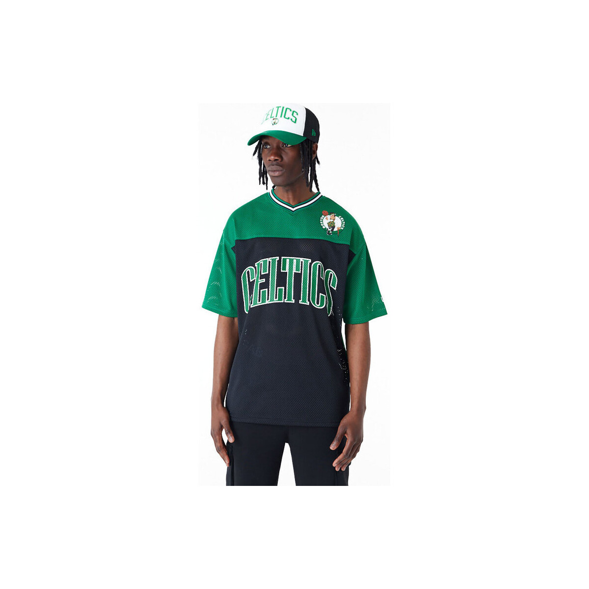Vêtements T-shirts manches courtes New-Era T-Shirt NBA Boston Celtics New Multicolore