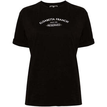 Vêtements Femme T-shirts & Polos Elisabetta Franchi  Noir