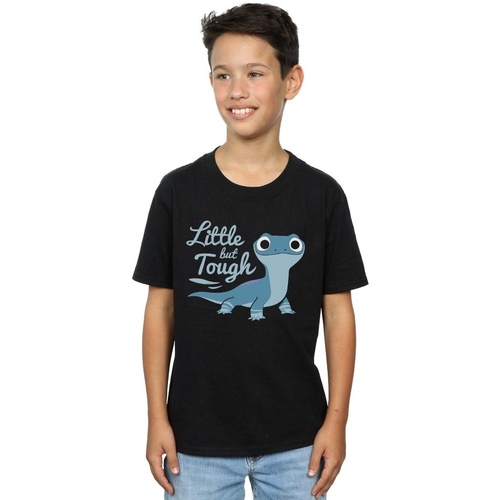 Vêtements Garçon T-shirts manches courtes Disney Frozen 2 Salamander Bruni Tough Noir