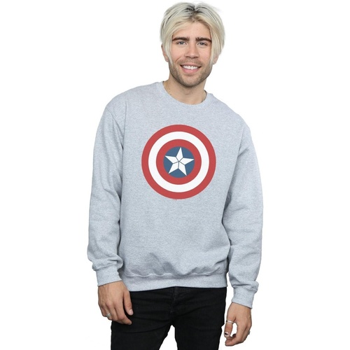 Vêtements Homme Sweats Marvel Captain America Civil War Shield Gris