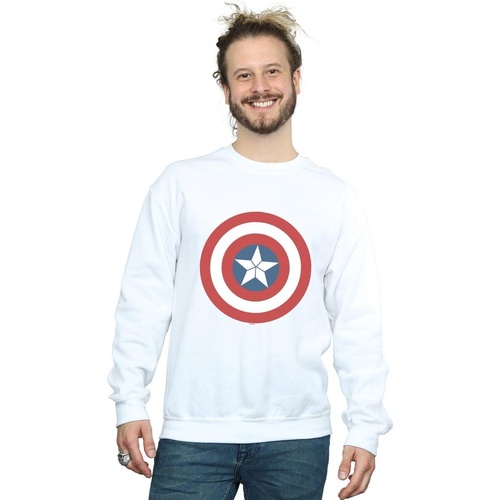 Vêtements Homme Sweats Marvel Captain America Civil War Shield Blanc