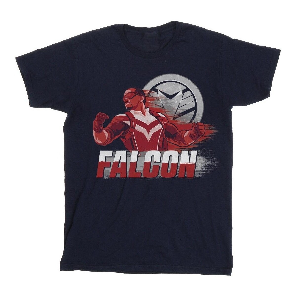 Vêtements Garçon T-shirts manches courtes Marvel The Falcon And The Winter Soldier Falcon Red Fury Bleu
