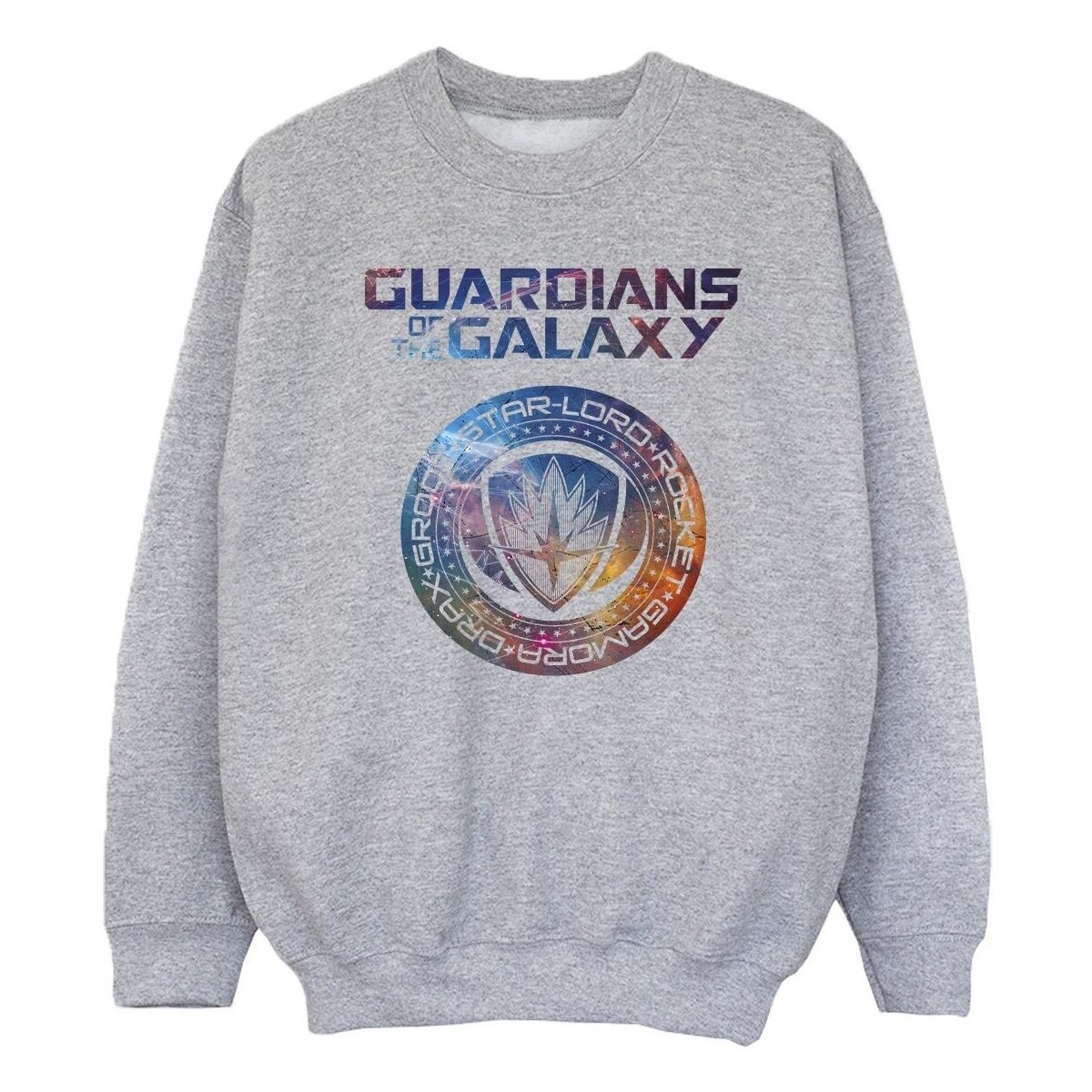 Vêtements Fille Sweats Marvel Guardians Of The Galaxy Stars Fill Logo Gris