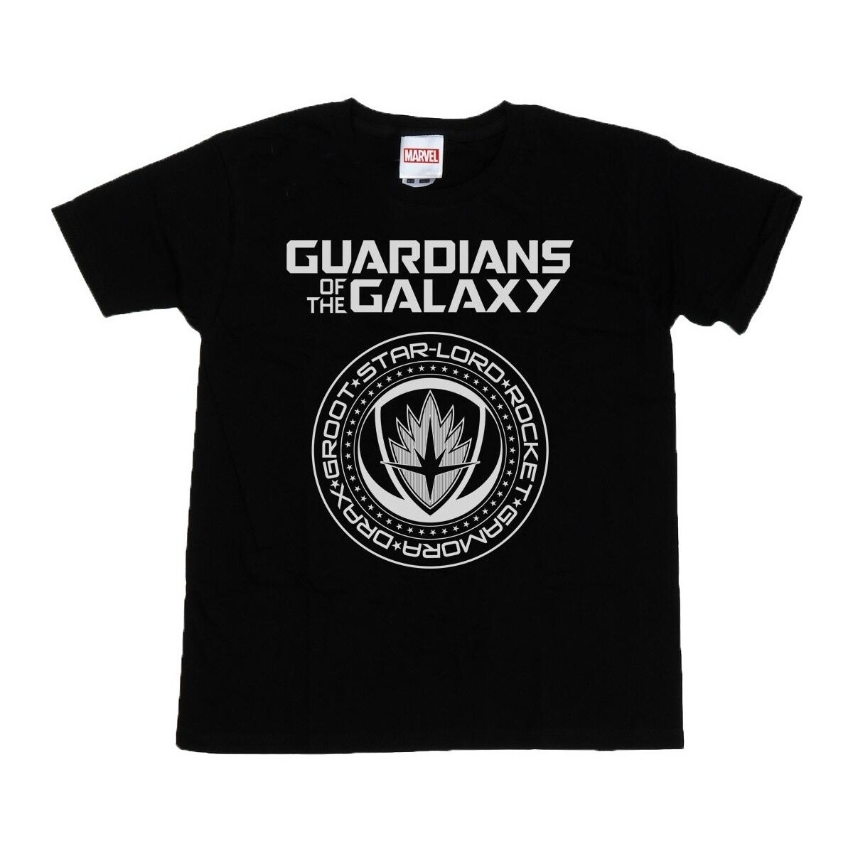 Vêtements Garçon T-shirts BURTON manches courtes Marvel Guardians Of The Galaxy Logo Seal Noir