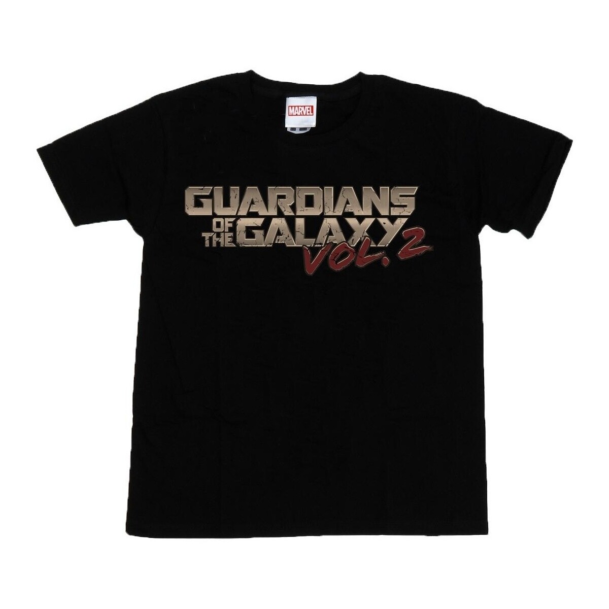 Vêtements Garçon T-shirts manches courtes Marvel Guardians Of The Galaxy Retro Logo Noir