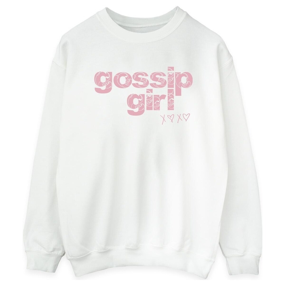 Vêtements Femme Sweats Gossip Girl Swirl Logo Blanc