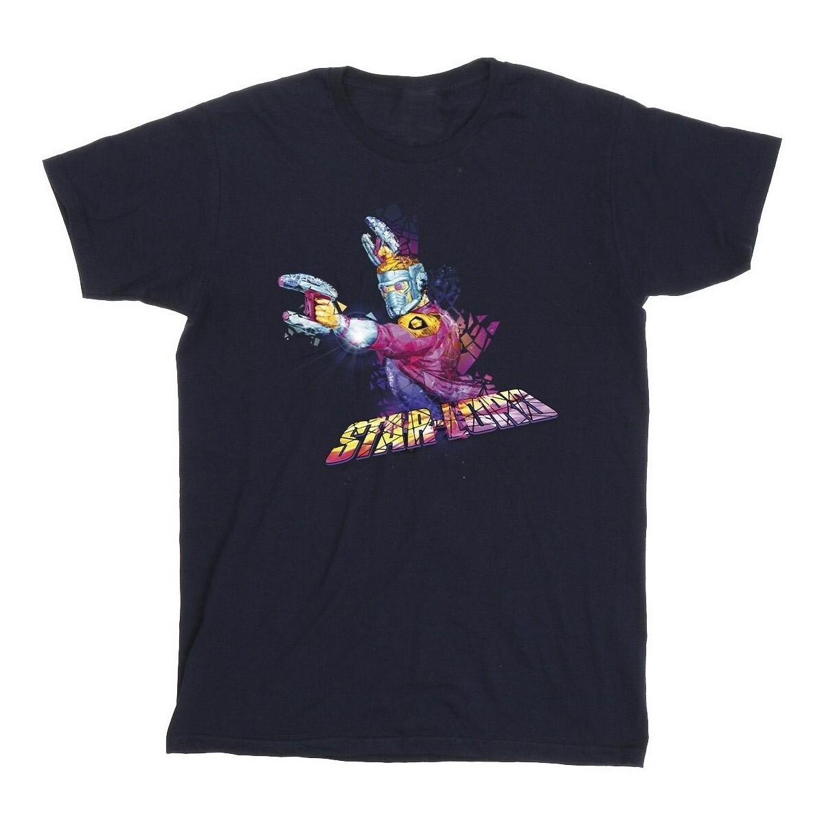 Vêtements Fille T-shirts manches longues Marvel Guardians Of The Galaxy Abstract Star Lord Bleu