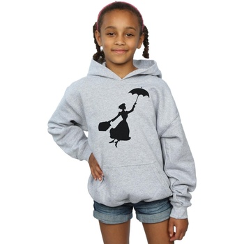 Vêtements Fille Sweats Disney Mary Poppins Flying Silhouette Gris