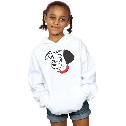 Vêtements Fille Sweats Disney 101 Dalmatians Dalmatian Head Blanc